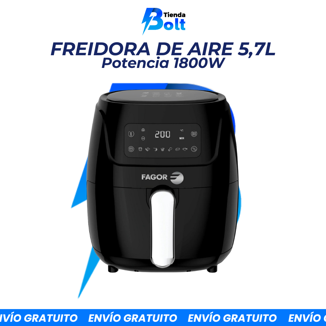 FREIDORA DE AIRE 5,7L Potencia 1800W